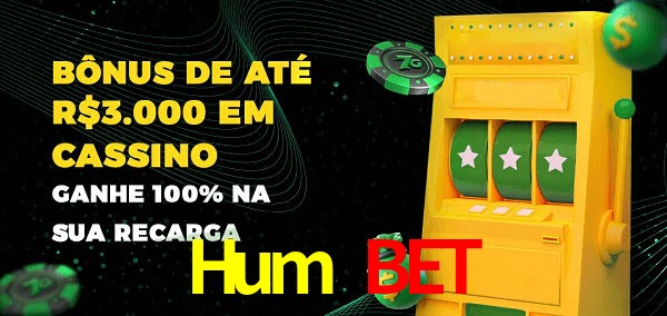 Hum Bet melhor bônus de depósito